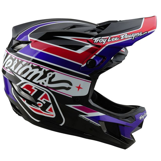 Troy Lee Designs D4 Polyacrylite Fullface-kypärä Troy Lee Designs D4 Polyacrylite Fullface-kypärä